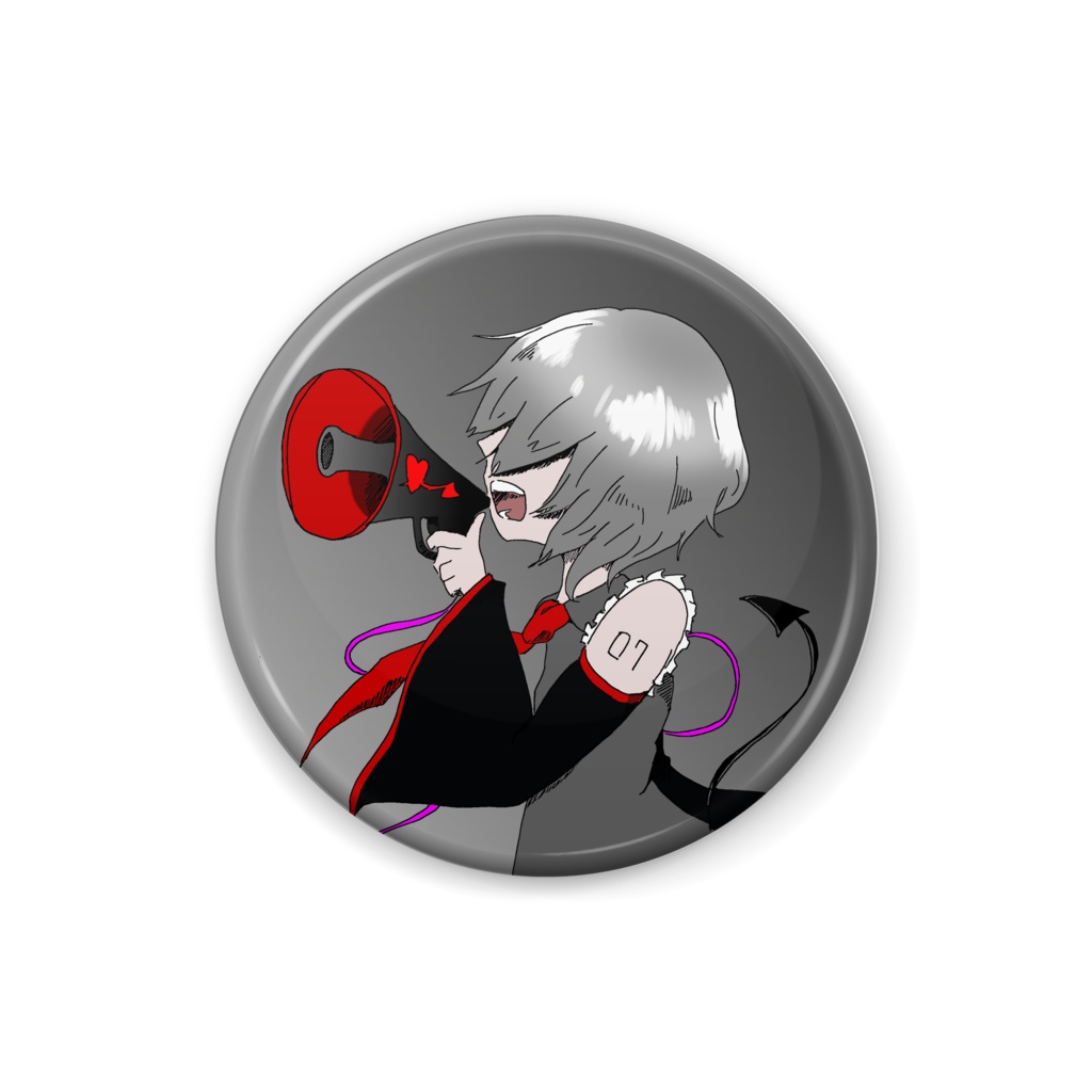 【7.89'sUTAU】七唄レイ 叫　缶バッチ