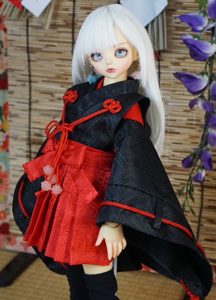MSD,SDM,SDC等、40cmサイズ用巫女衣装②