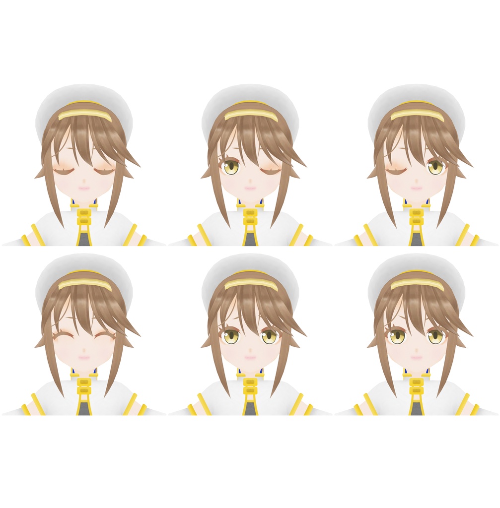 【新人冒険家ユウ】オリジナル3Dアバター