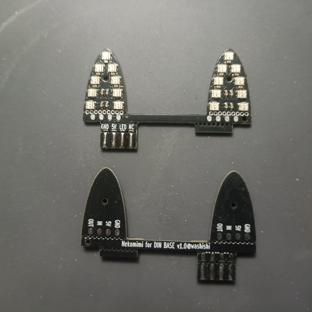 Nekomimi LED for DIN BASE