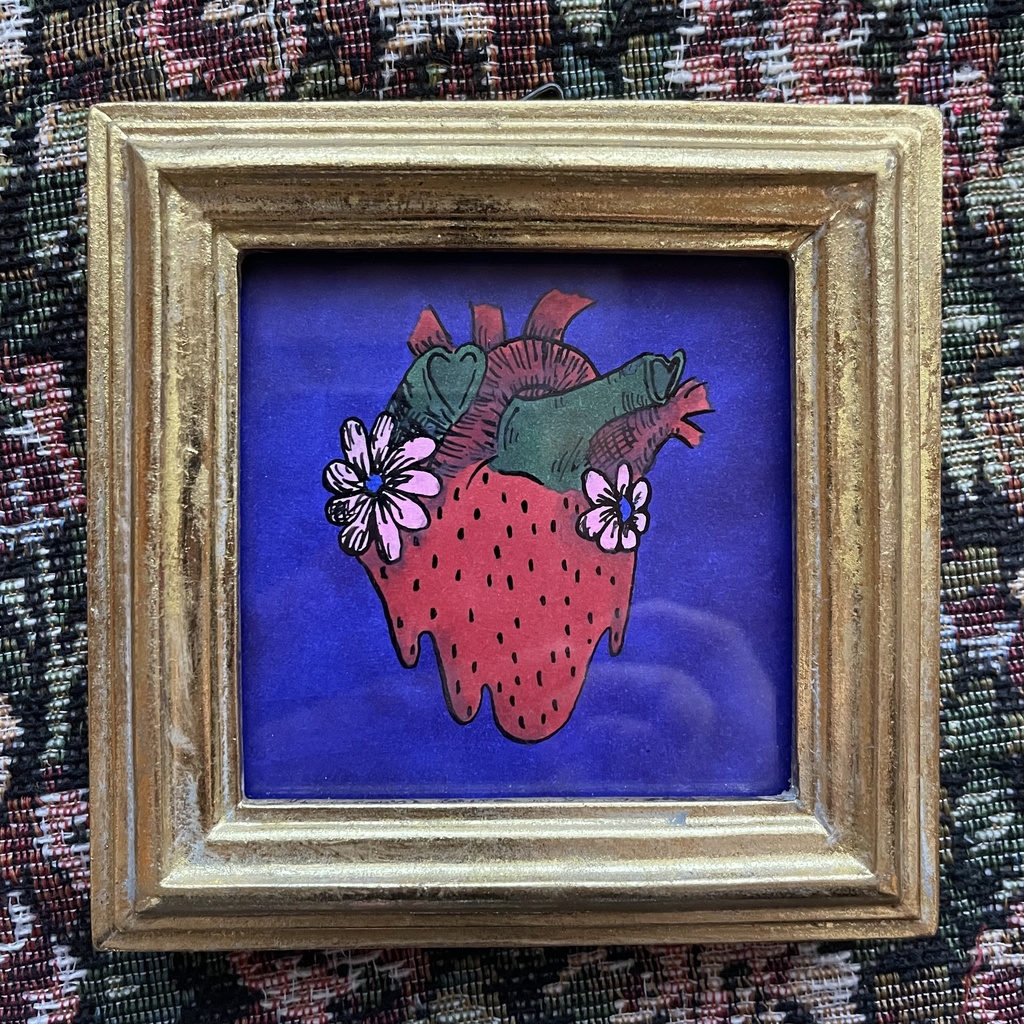 strawberry heart