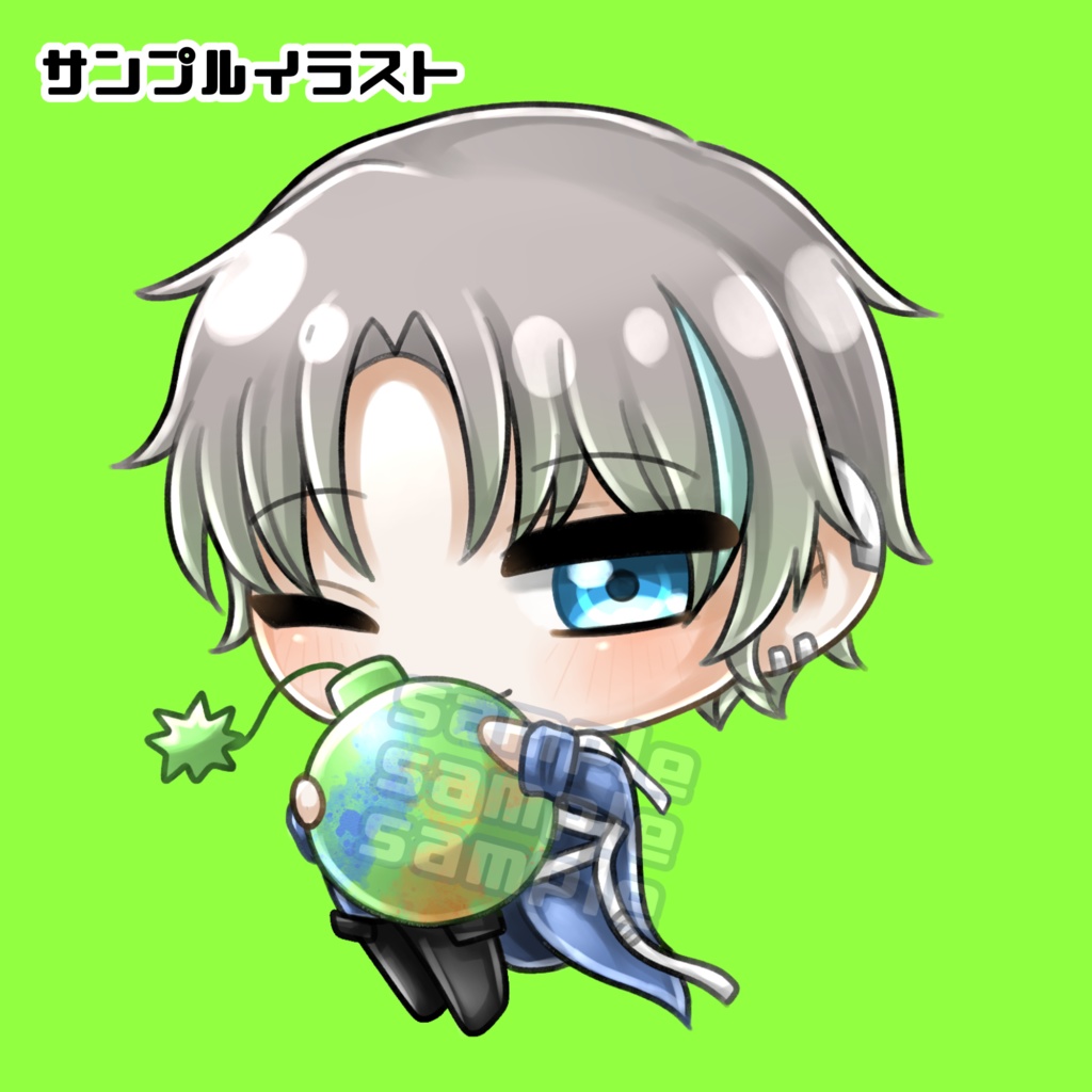 【火薬庫 / らな】アクリルキーホルダー(50mm)