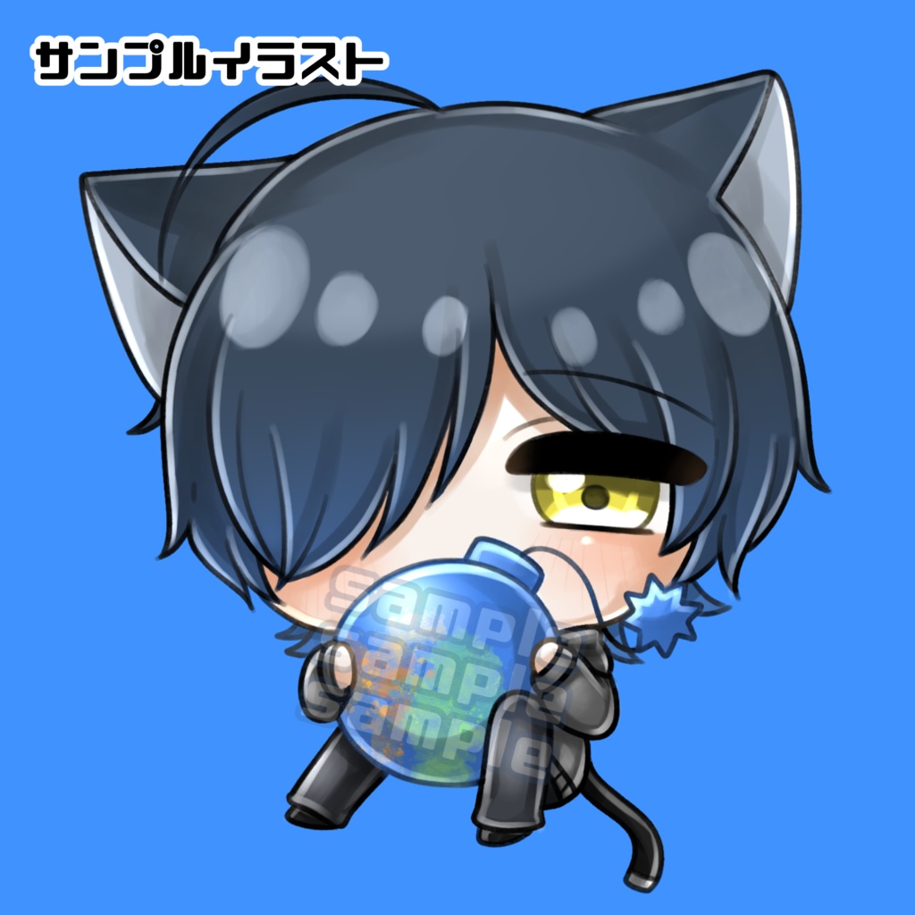 【火薬庫 / おねぎ】アクリルキーホルダー(50mm)