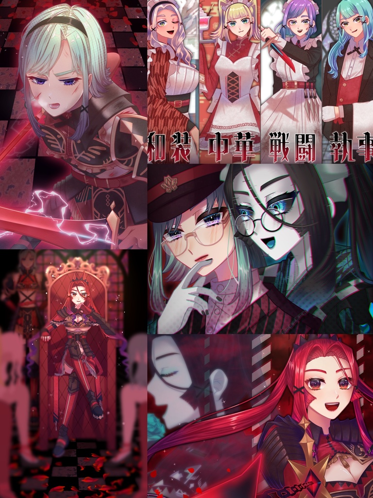 マリア様　ポスカ5種　ランダム3枚セット