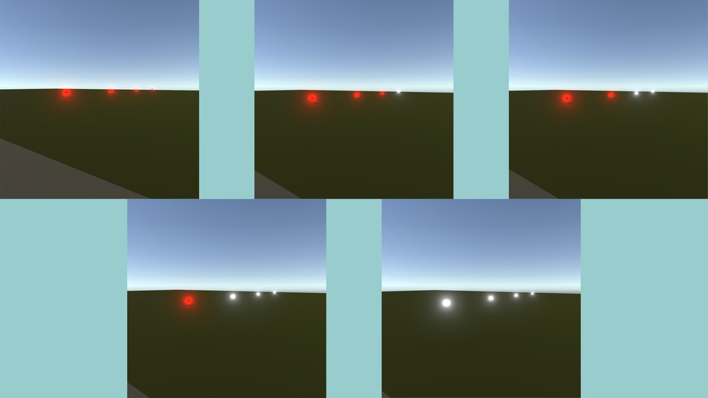 【VRC U#】PAPI(滑走路進入角指示灯)