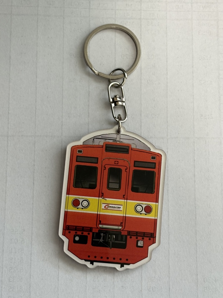 ジャカルタ首都圏電鉄キーホルダー