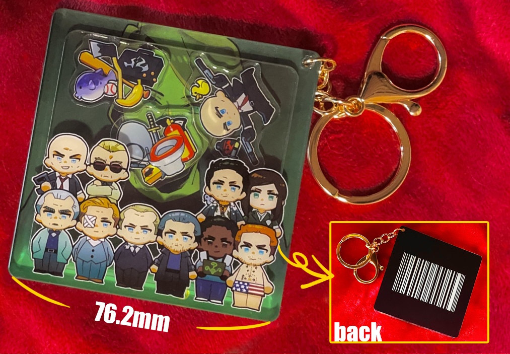 HITMANシャカシャカアクキー