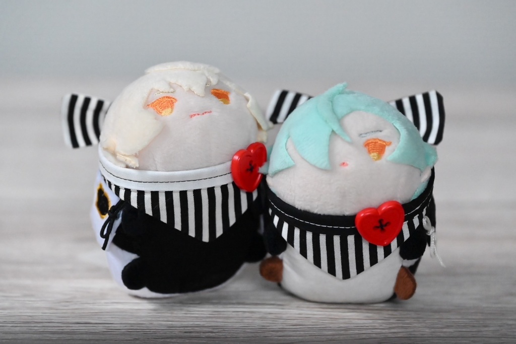 12/2 22時~【単品】通常もち/こもち用モノクロ+ハートバンダナ