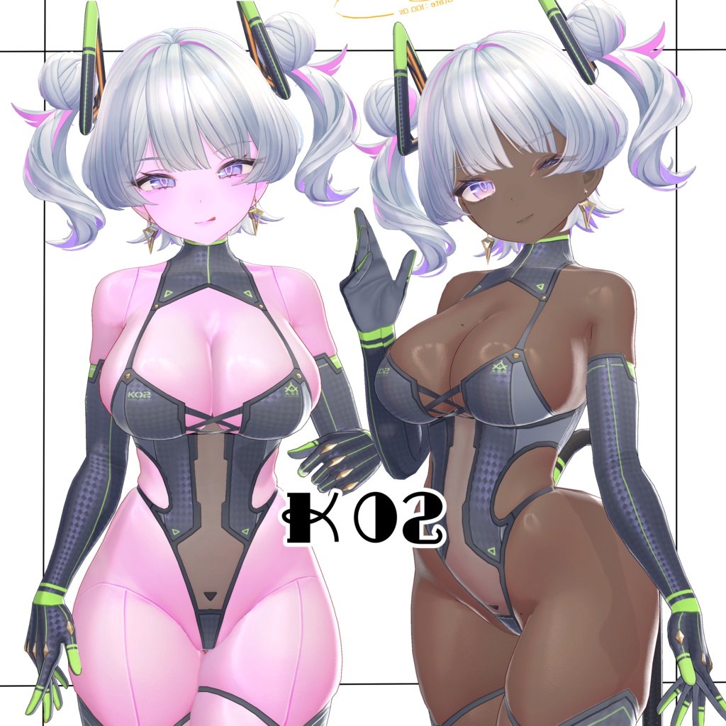 ððRe:Skin color Setðã17avatar 10colorã