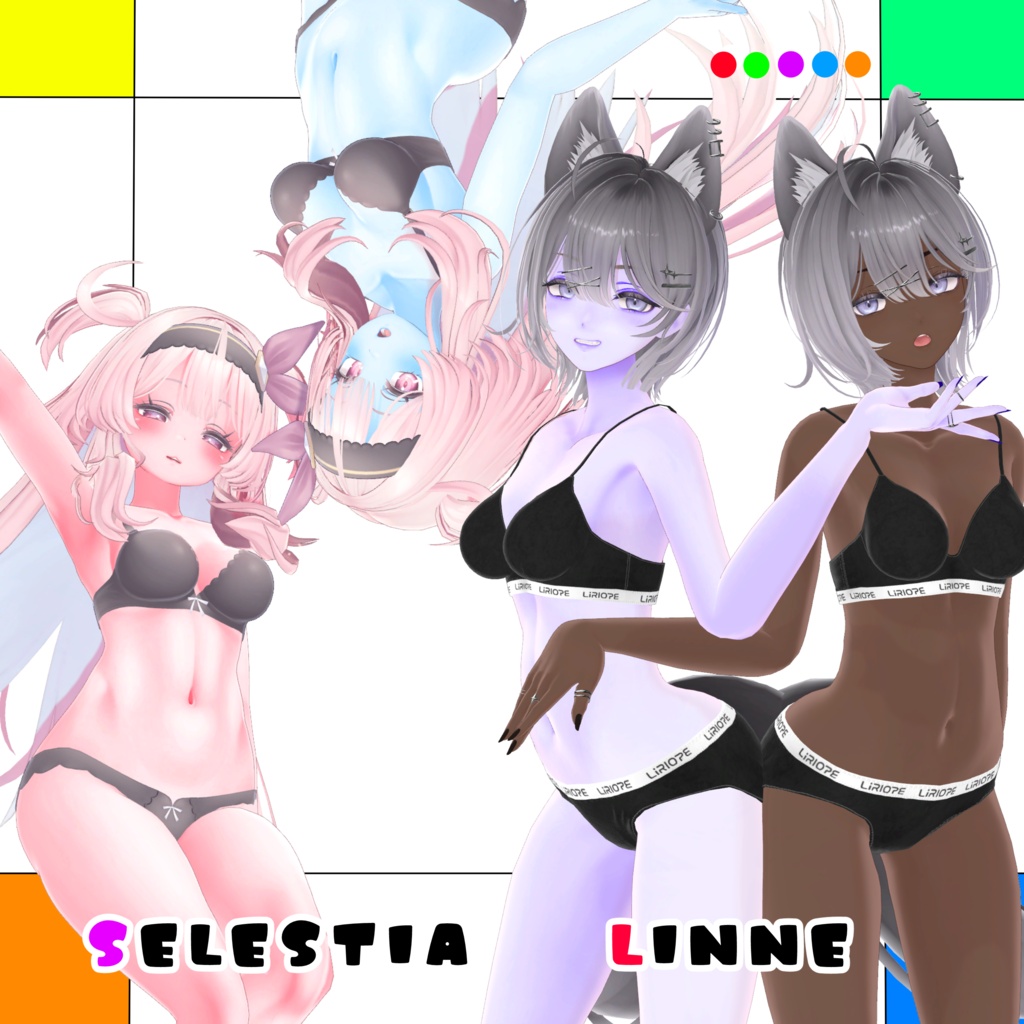 ððRe:Skin color Setðã17avatar 10colorã