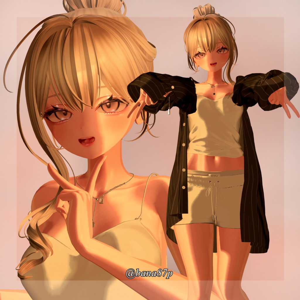 🍑MONESHADOW🍑【汎用 lilToonプリセット】