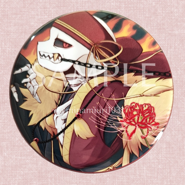 ②火ノ神缶バッジ