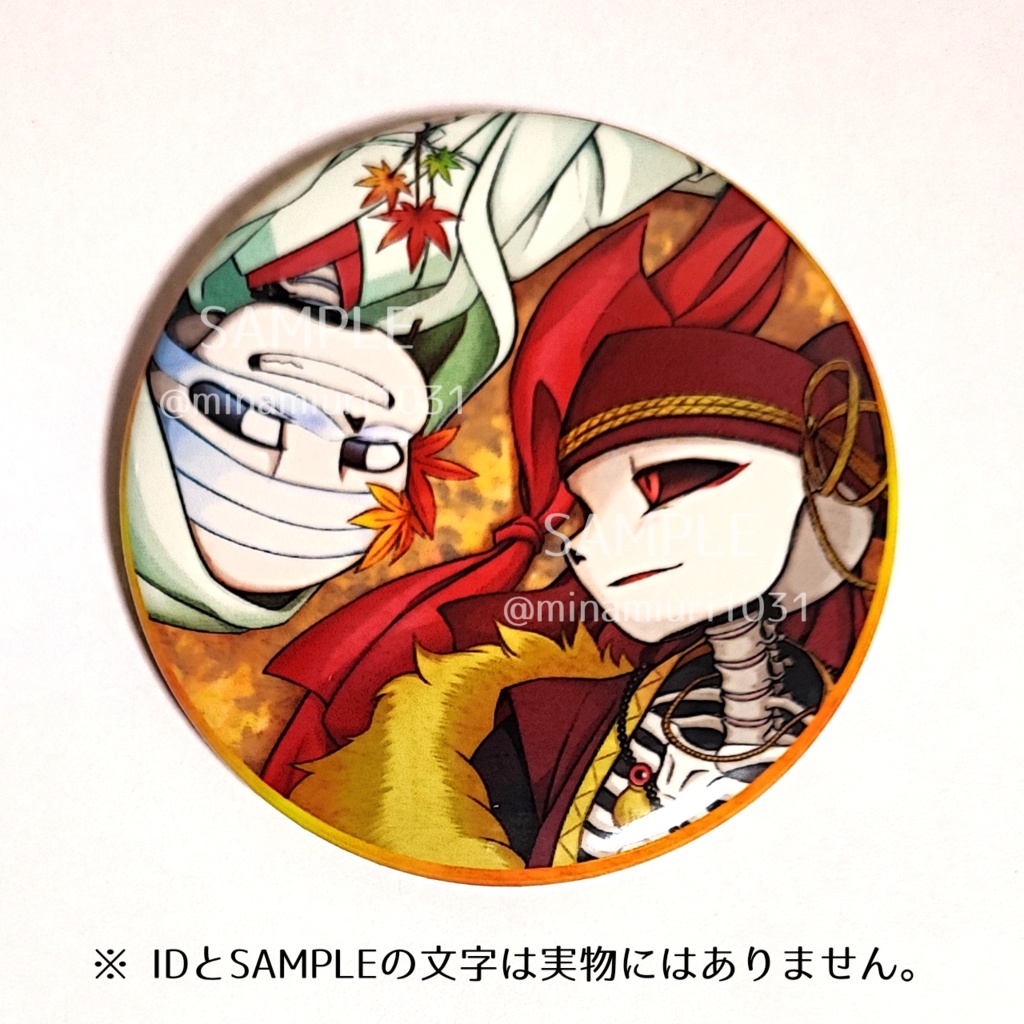 缶バッジ(夫婦神)
