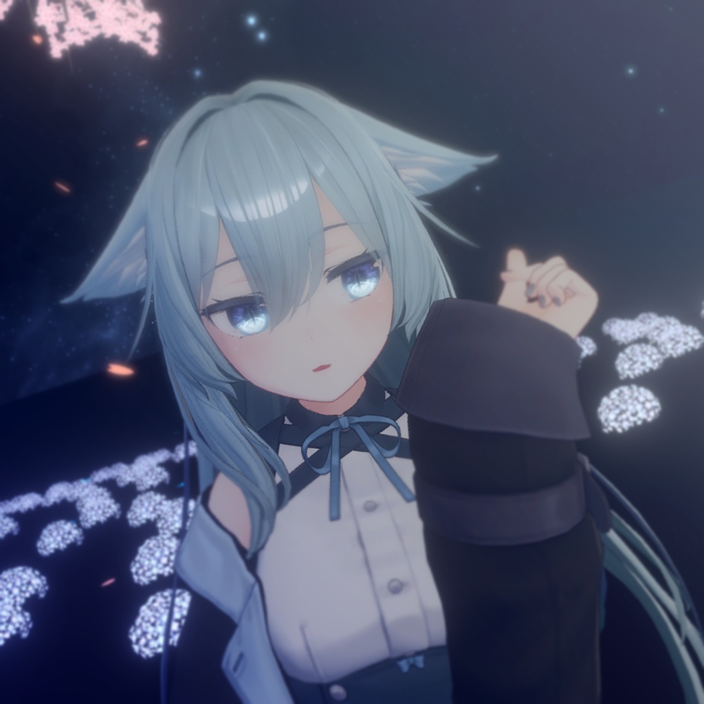 「桔梗」 Moonlight Cat EYEテクスチャ
