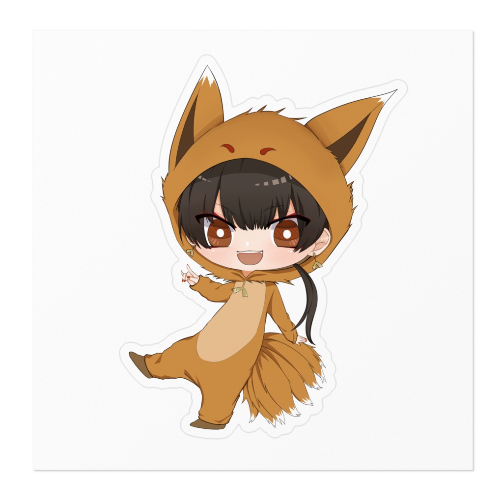 いずもくんステッカー ククver