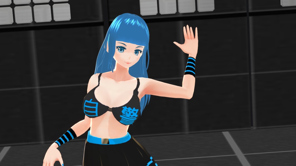 【MMD・無料】桃香【オリジナル3Dモデル】