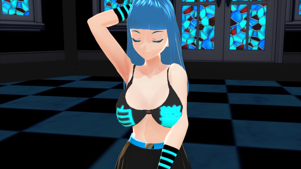 【MMD・無料】桃香【オリジナル3Dモデル】