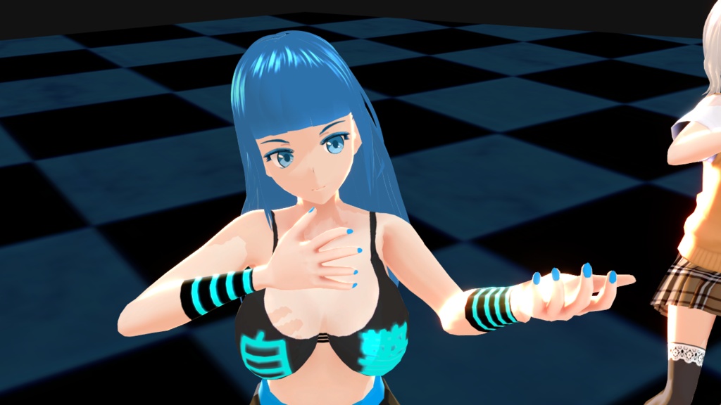 【MMD・無料】桃香【オリジナル3Dモデル】