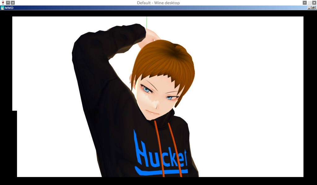 【VRM・MMD】ハッカーくん【オリジナル3Dモデル】