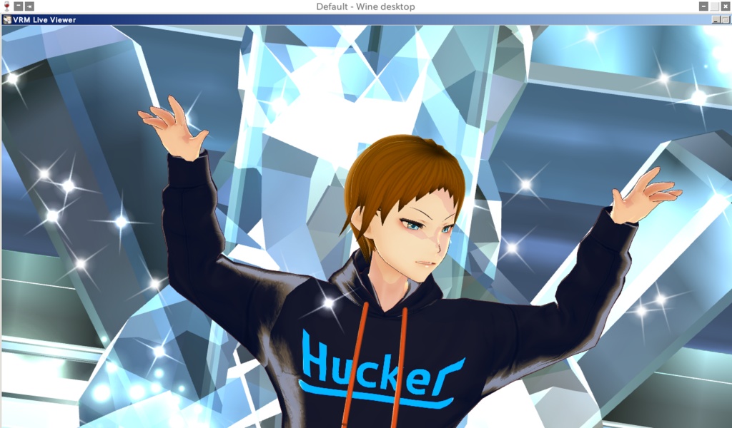 【VRM・MMD】ハッカーくん【オリジナル3Dモデル】