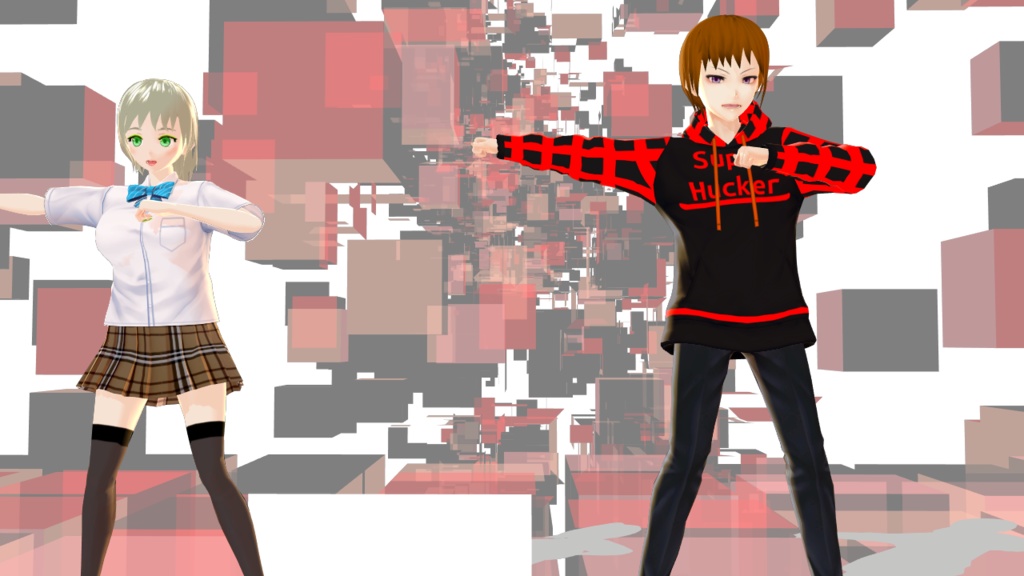 スーパーハッカーくん【無料・MMD】