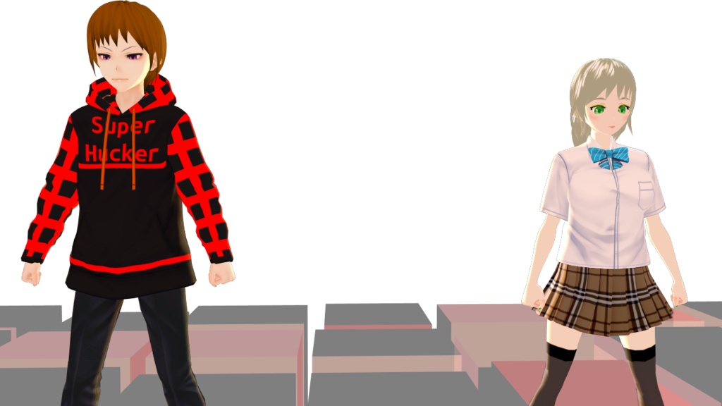 スーパーハッカーくん【無料・MMD】