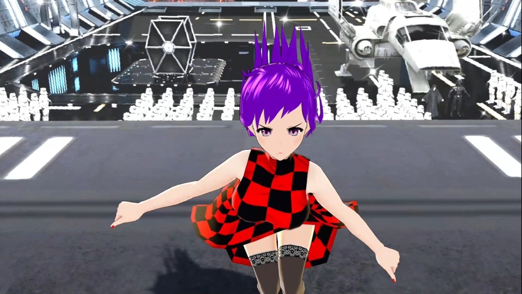 【VRM】カレン【オリジナル3Dモデル】