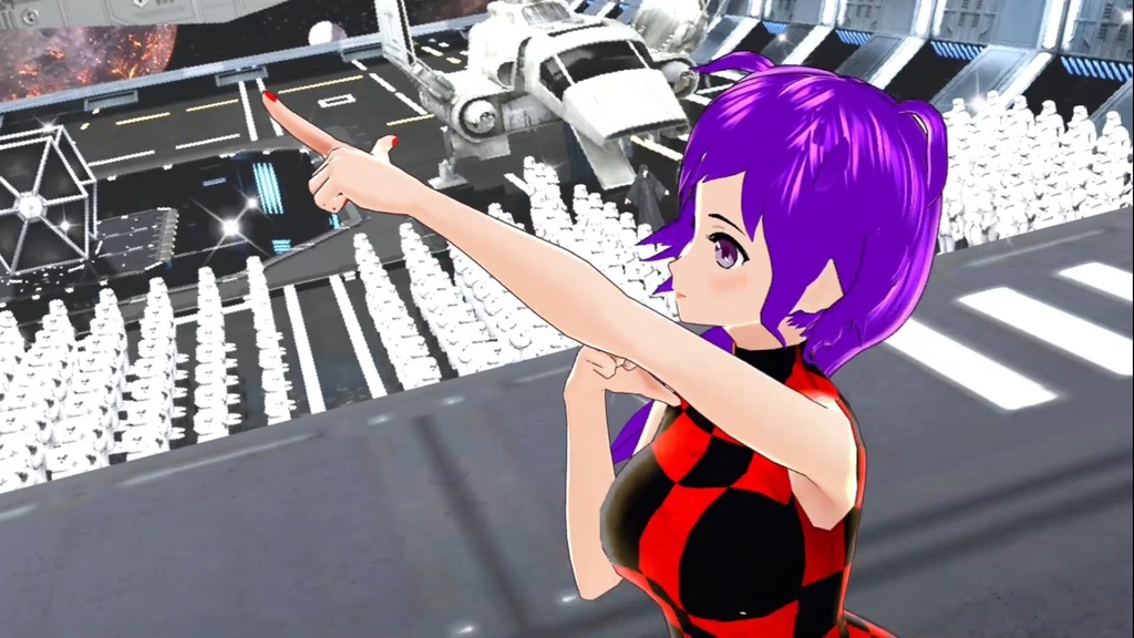 【VRM】カレン【オリジナル3Dモデル】