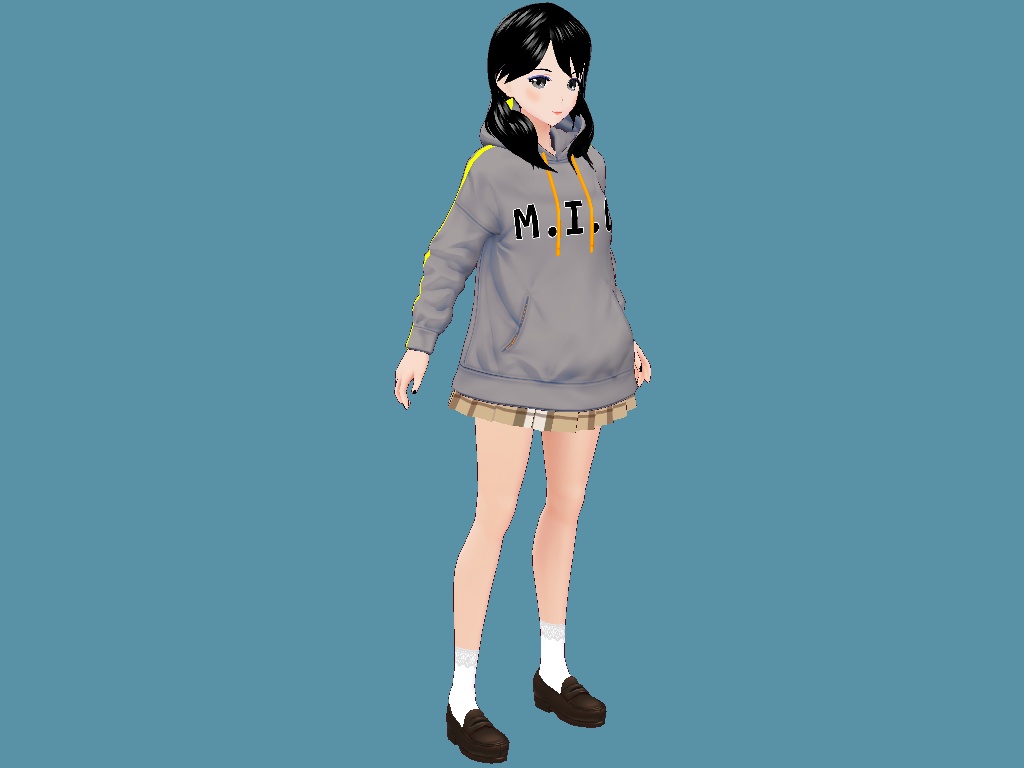 【VRoid】澪(新バージョン)【オリジナル3Dモデル】