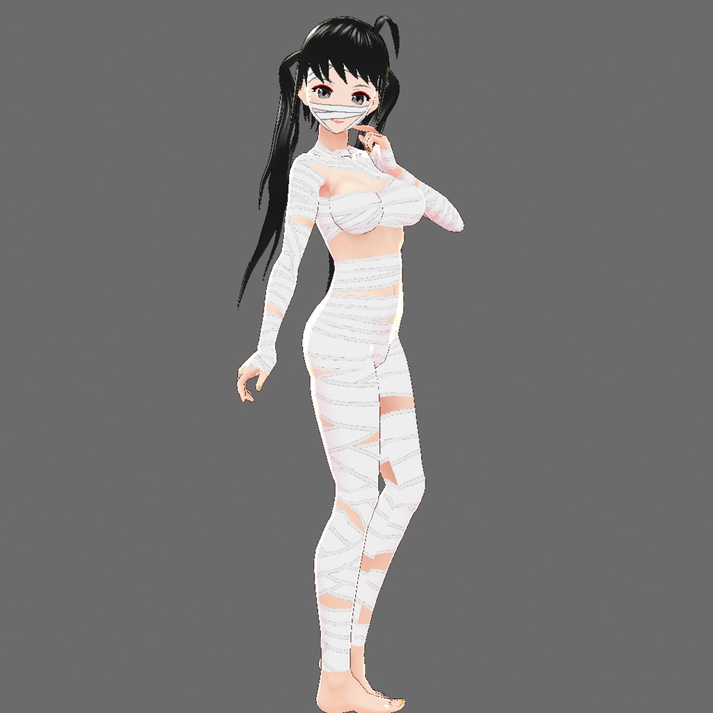 【VRoid】マミー【オリジナル3Dモデル】