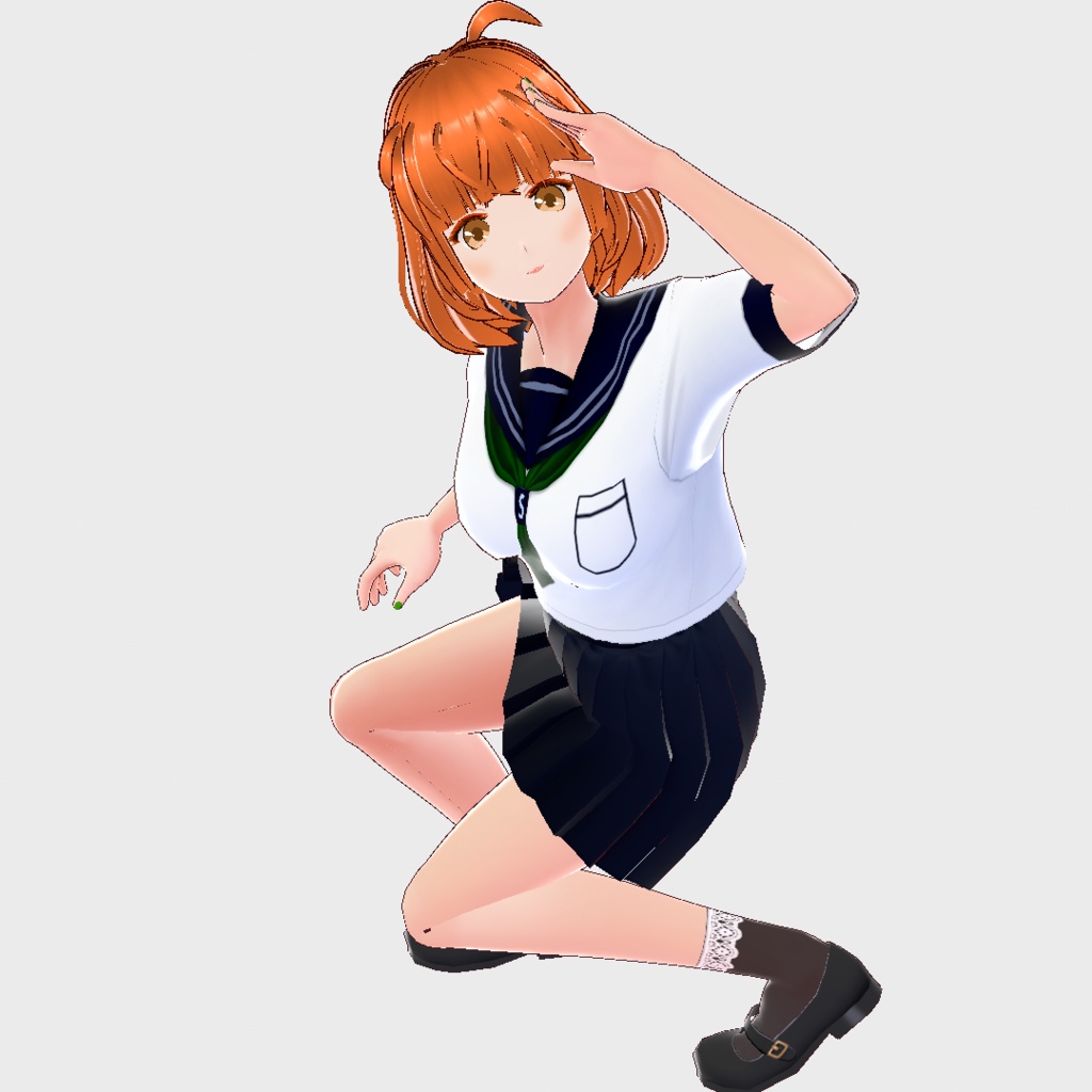 【VRoid】紗良【オリジナル3Dモデル】