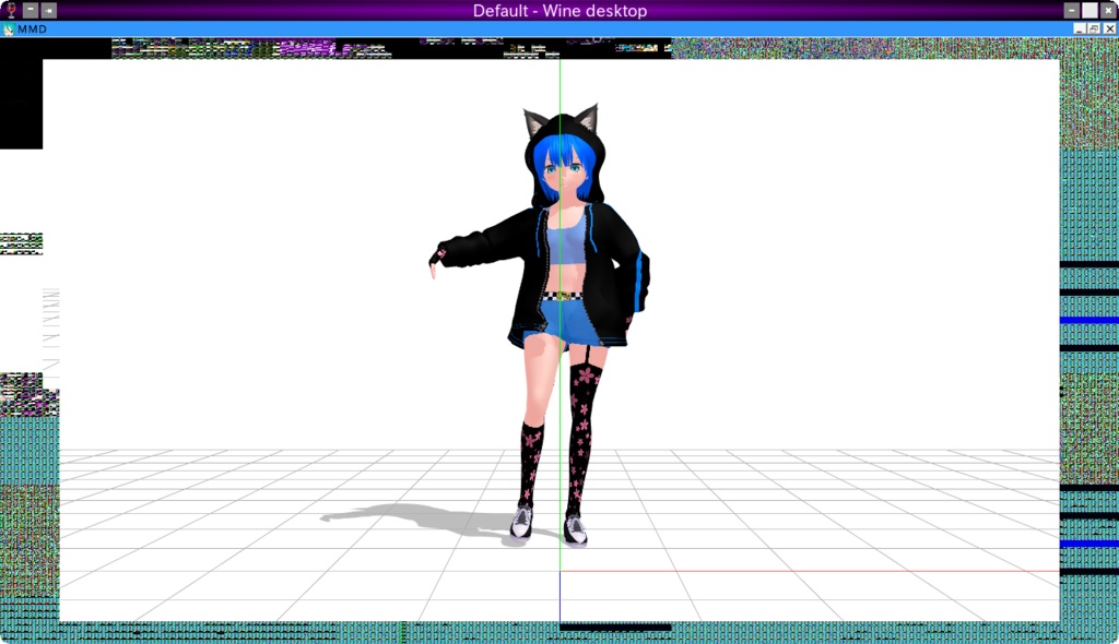 そら【オリジナル3Dモデル(VRM・MMD)+衣装VRoid Studio用カスタムアイテム】