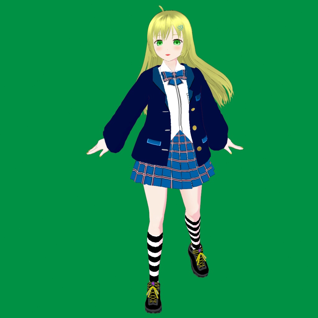 ブレザー2023【VRoid Studio用カスタム衣装アイテム】