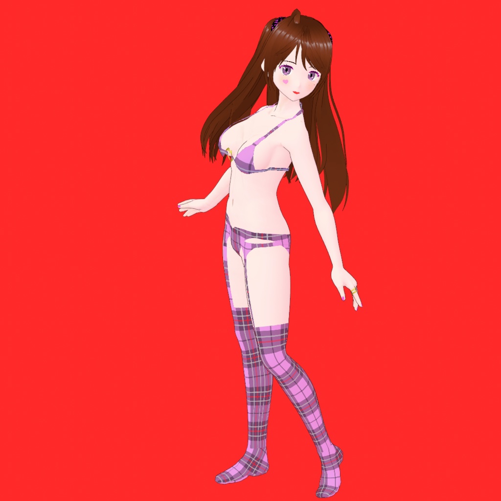 Underwear for Vroid【無料サンプルあり・VRoid Studio用衣装カスタムアイテム+44種のテクスチャのセット】