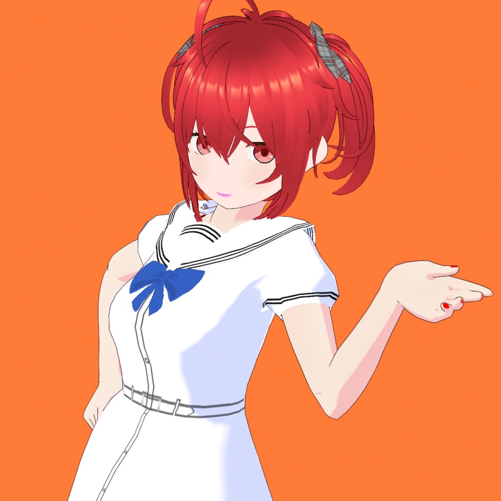 かえで V2【オリジナル3Dモデル(VRM)+VRoidファイル+VRoid衣装カスタムアイテム+XWearのセット】
