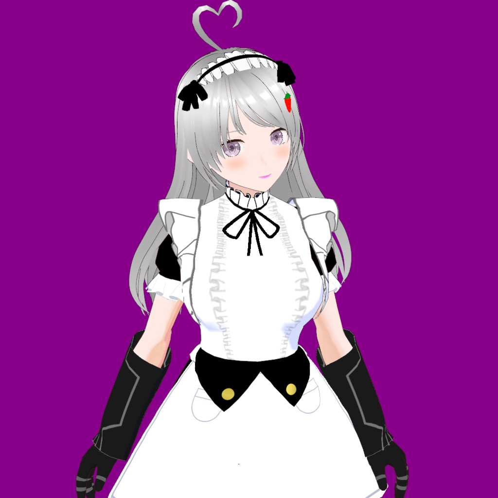 紗耶香（さやか）【オリジナル3Dモデル(VRM)+VRoidファイル+VRoid Studio用衣装カスタムアイテムのセット】