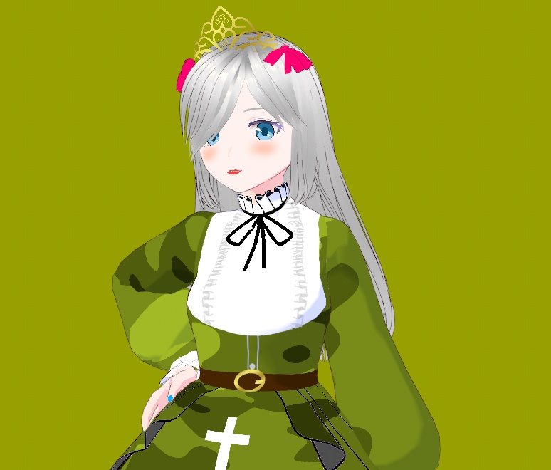 ソフィア V5【3Dモデル+VRoidファイル+VRoid Studio用衣装カスタムアイテムのセット】