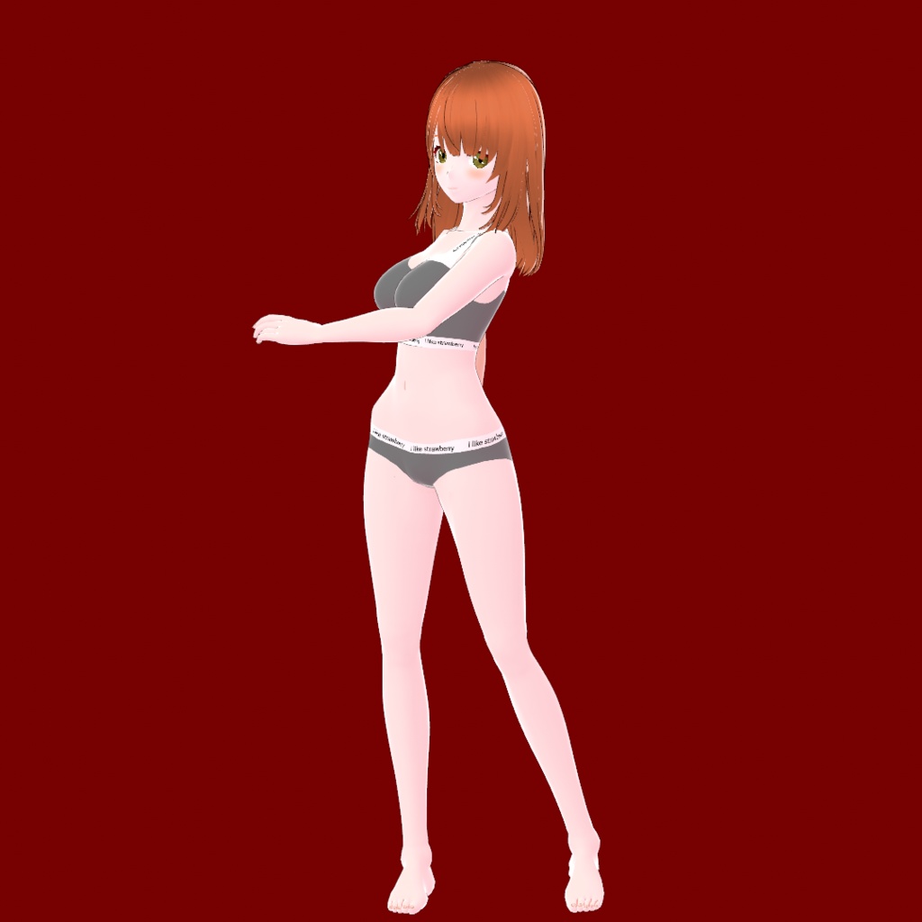 スポーツ系ブラ001【VRoid Studio用衣装カスタムアイテム】