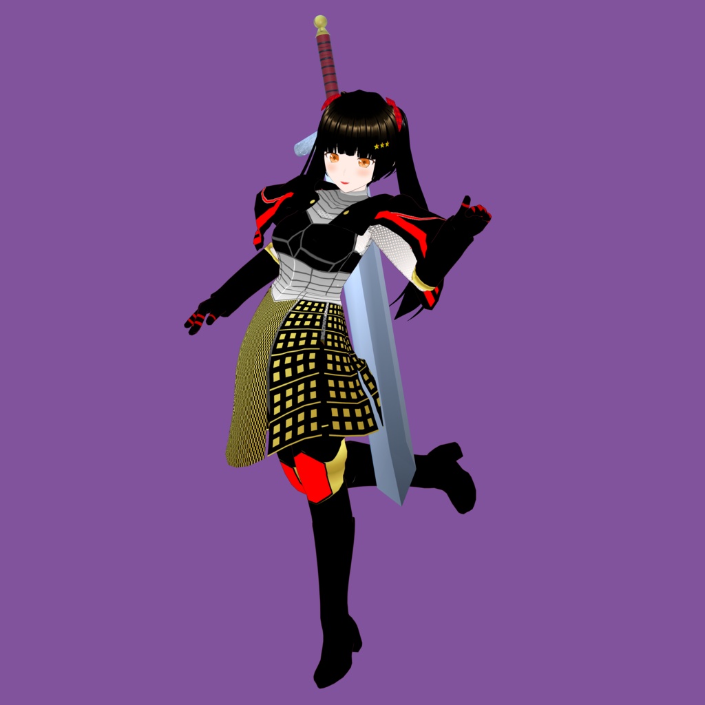 竜殺しの鎧【VRoid Studio用衣装カスタムアイテム】