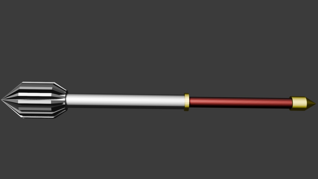 メイス【Blender・FBX】