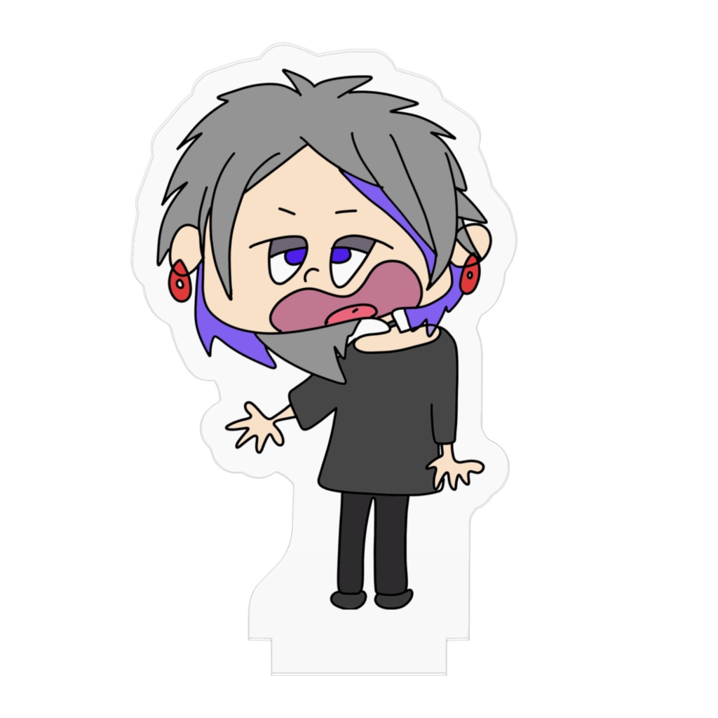 オリジナル男の子アクリルフィギュア