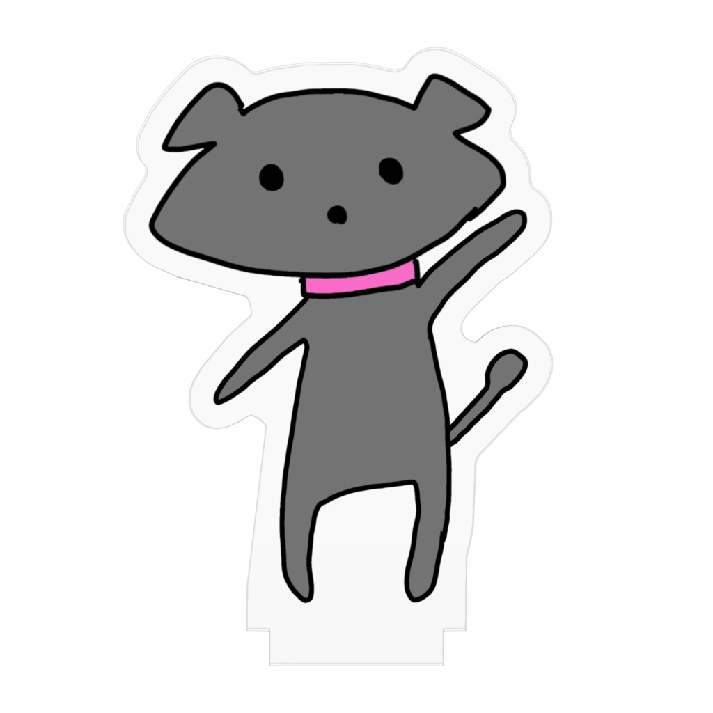 レモン犬アクスタ