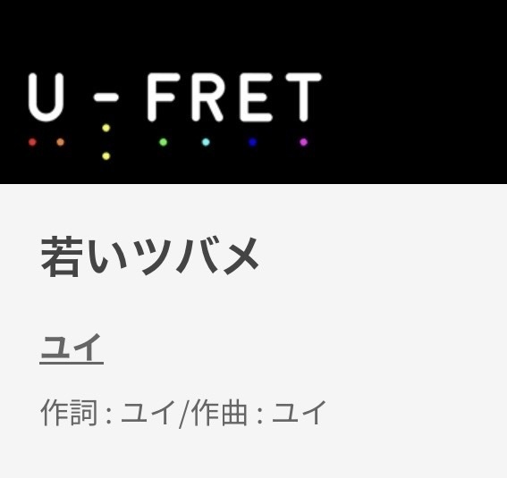 デジタル譜面『若いツバメ』