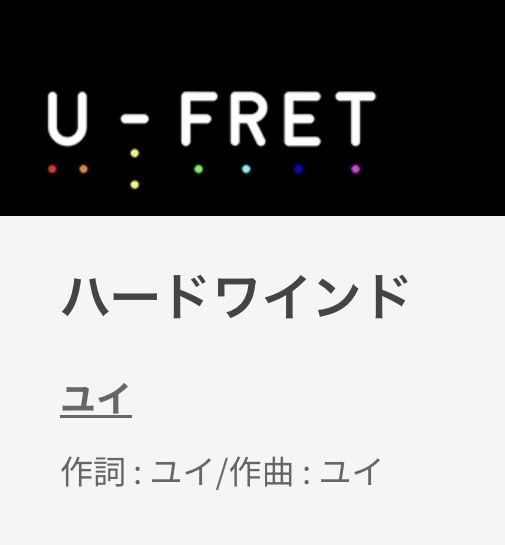 デジタル譜面『ハードワインド』