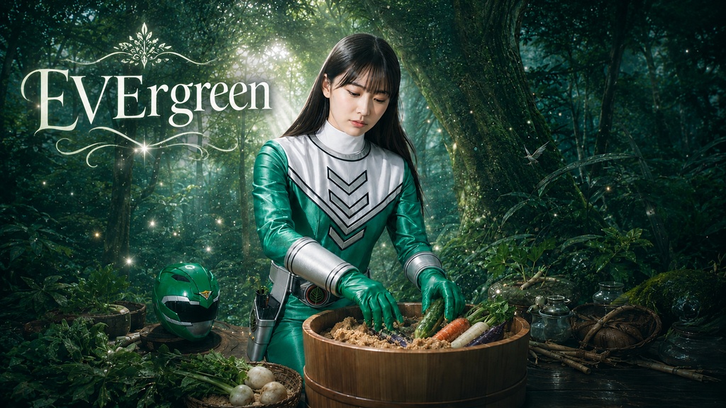 魅了戦隊ビウィッチンジャー｜グリーン「EVErgreen」DL音源セット