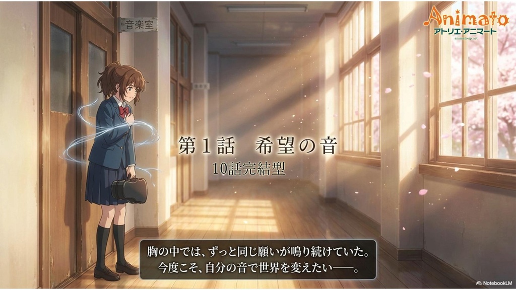 新しい呼吸のあいだ 〜日常が音になる場所〜全10話 第1話:希望の音