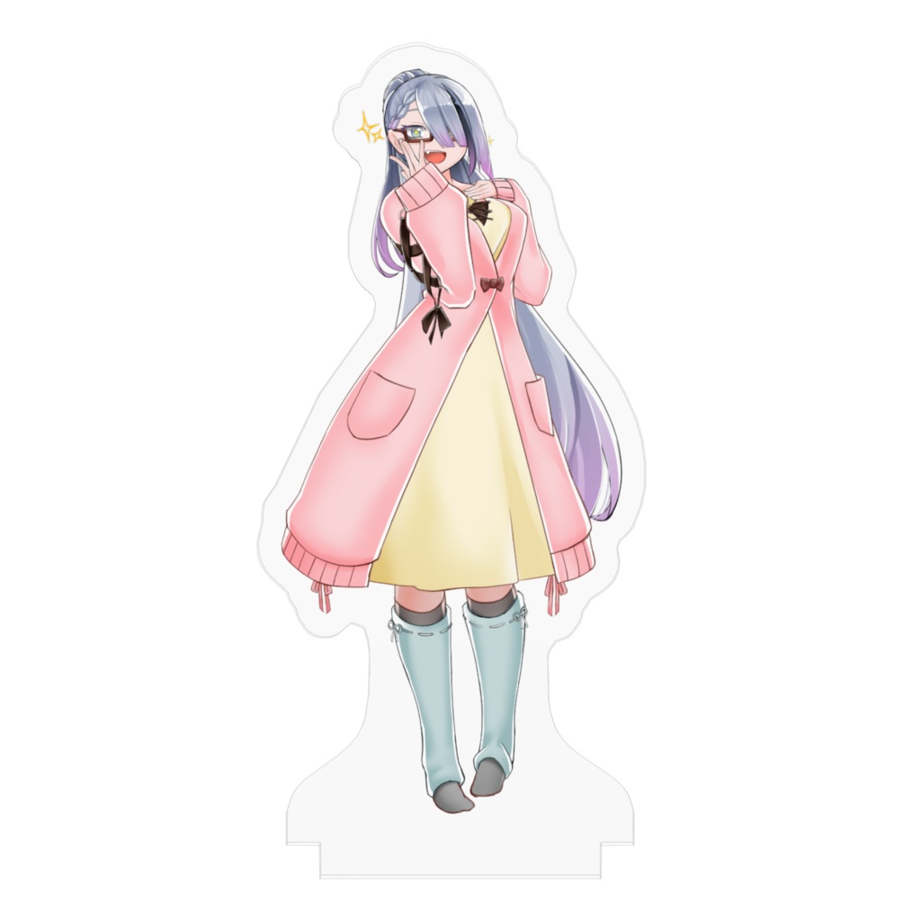 イツミのアクリルフィギュア-部屋着Ver.