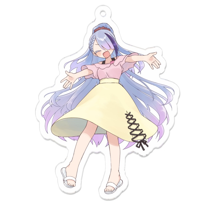 歌衣イツミとおでかけ！アクリルキーホルダー