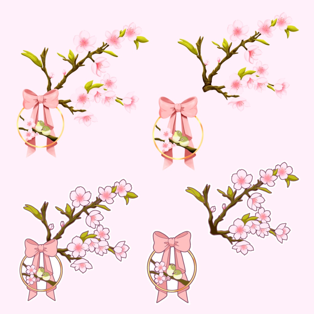 【配信素材】はるいろ・ぴくにっくセット【VTuber/商用利用可】