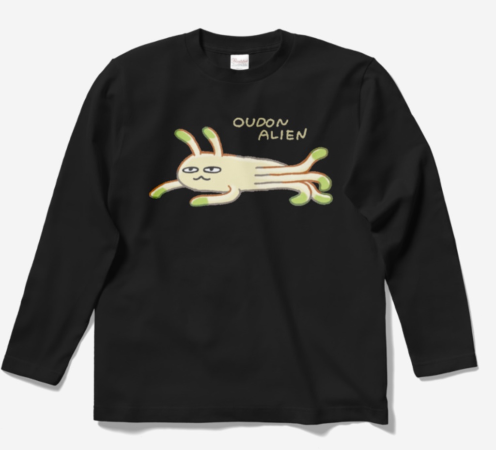 うどん星人ロ〜ングスリーブT